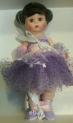 RRD \uD83D\uDC96 Madame Alexander New 8 Doll? Lilac Swirl? COA #0287 41930