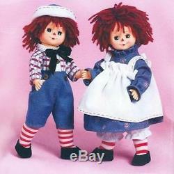 Raggedy Ann & Andy Doll Classic Edition Set, 8 by Madame Alexander