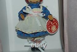 Raggedy Ann's 95th Anniversary 8'' Doll withCOA Limited Edition of 150 Our Only 1