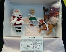 Rare 2004 Madame Alexander Santa's World Doll Set #38545 NIB