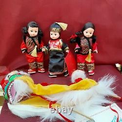 Rare Madame Alexander Chinese New Year Set #21050 Mint In Box