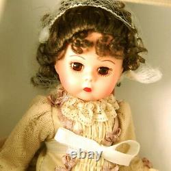 Rare & Retired Madame Alexander Keepsake Silk Victorian Doll 28725, 8 tall