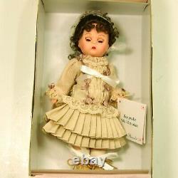 Rare & Retired Madame Alexander Keepsake Silk Victorian Doll 28725, 8 tall