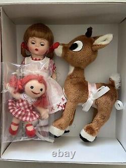 Rare WENDY LOVES RUDOLPH THE RED-NOSED REINDEER Madame Alexander 8 45755 MIB