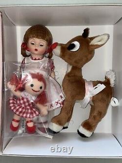 Rare WENDY LOVES RUDOLPH THE RED-NOSED REINDEER Madame Alexander 8 45755 MIB