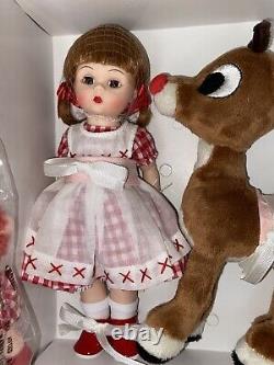 Rare WENDY LOVES RUDOLPH THE RED-NOSED REINDEER Madame Alexander 8 45755 MIB