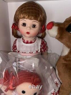 Rare WENDY LOVES RUDOLPH THE RED-NOSED REINDEER Madame Alexander 8 45755 MIB