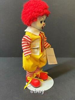 Ronald McDonald by Madame Alexander Excellent Condition with Box and Doll Stand