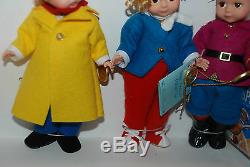 Snap, Crackle, Pop Madame Alexander 8'' Dolls withRice Kripies Ceral Box Last 1