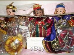 The Three Wise Men Nativity Set by Madame Alexander #19480 Mint