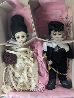 VTG Madame Alexander 8 Mr & Mrs Frankenstein Dolls Original Box
