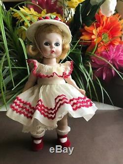 Vintage 1955 Madame Alexander Wendy Dress for Tea Party at Grandma's #447 SLW