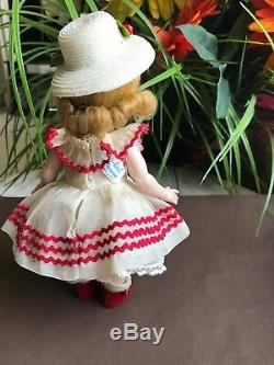 Vintage 1955 Madame Alexander Wendy Dress for Tea Party at Grandma's #447 SLW