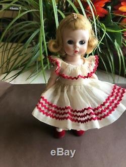 Vintage 1955 Madame Alexander Wendy Dress for Tea Party at Grandma's #447 SLW