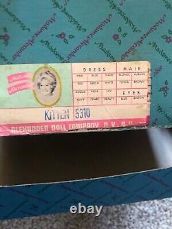 Vintage Madame Alexander 1962 Kitten Baby Doll # 5310 In Original Box 18 MIB