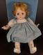 Vintage Madame Alexander Blonde Puddin Doll 1965 Blue Dress 20 NIB