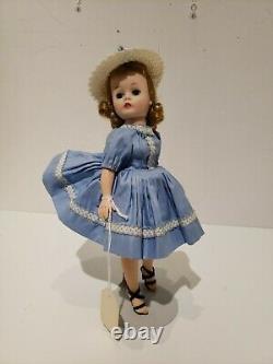 Vintage Madame Alexander Cissette Doll With Clothing 1950's New no box Stand