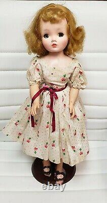 Vintage Madame Alexander Cissy Doll with Stand