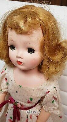 Vintage Madame Alexander Cissy Doll with Stand