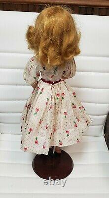 Vintage Madame Alexander Cissy Doll with Stand