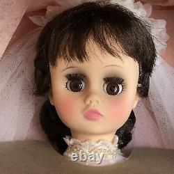 Vintage Madame Alexander Doll Elise Wedding Bride #1685 Brown Hair/Eyes 18 NIB