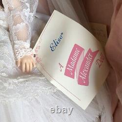 Vintage Madame Alexander Doll Elise Wedding Bride #1685 Brown Hair/Eyes 18 NIB