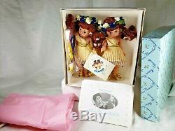 Vintage Madame Alexander Gemini Twins Dolls Nib