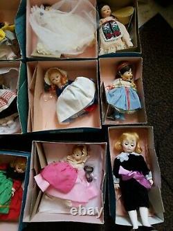 Vintage Madame Alexander New York U. S. A. Dolls LOT of 12