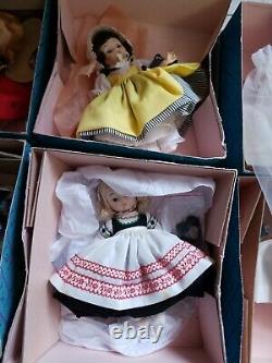 Vintage Madame Alexander New York U. S. A. Dolls LOT of 12