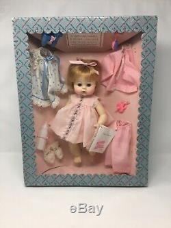 Vintage Madame Alexander Sweet Tears Layette Set Doll NIB Straw. Blonde Rare