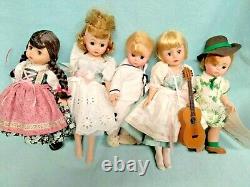 Vintage Madame Alexander? The Sound Of Music? Set of 5 Dolls Lot UPDATE