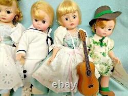 Vintage Madame Alexander? The Sound Of Music? Set of 5 Dolls Lot UPDATE