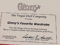 Vogue Doll ginny's favorite wardrobe 10EXSL03 YEAR 2010 NIB blonde accessories