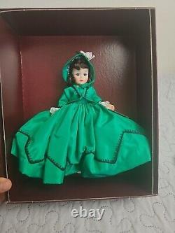 Vtg 1968 Madame Alexander Portrettes Scarlett Doll Green Dress New In Box