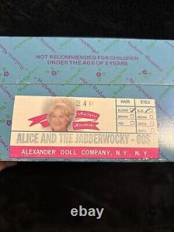 Walt Disney Convention Madame Alexander Alice Jabberwocky Doll MIB #240/500