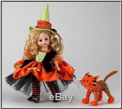 Witchy Wendy and Her Quirky Cat Pretty 8 Doll By Madame Alexander